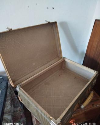 valigia di cartone vintage