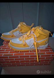 Nike Air Force 1 Mid SP Off-White Varsity Maize