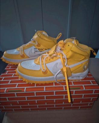 Nike Air Force 1 Mid SP Off-White Varsity Maize
