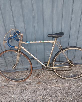 bicicletta da corsa vintage anni 70
