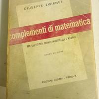 Libro  "Complementi di matematica"