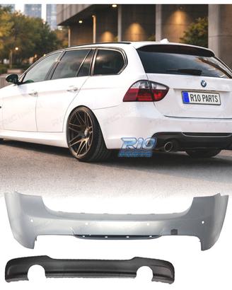 PARAURTI POSTERIORE BMW E91 TOURING 05-08 LOOK M 3