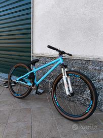 Dirt Jump con forcella in carbonio 