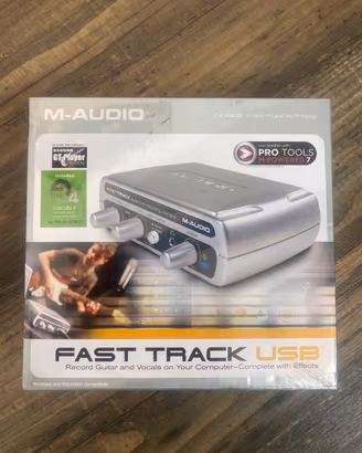 M-Audio Fast Track USB nuova con imballo