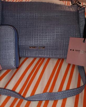 borsa e portafoglio in pelle Marc Ellis 