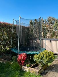 Tappeto elastico trampolino hexagonal 240