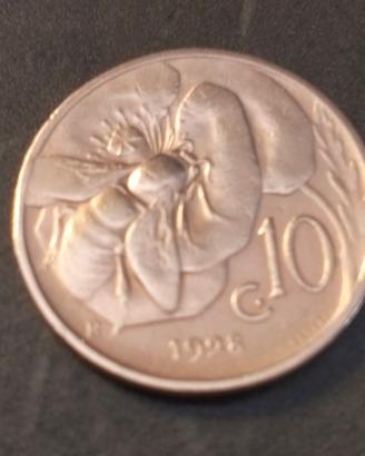 10 centesimi 1928 