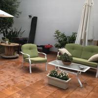 Divano e due poltrone per giardino
