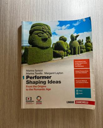 Performer shaping ideas 1 lingue zanichelli