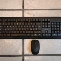 Mouse e tastiera wireless Trust