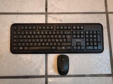 Mouse e tastiera wireless Trust