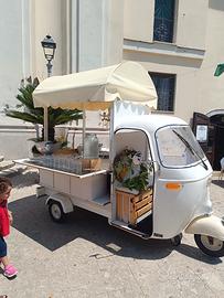 Ape Wedding e Catering in lega leggera 