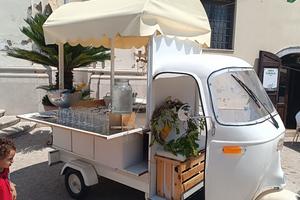 Ape Wedding e Catering in lega leggera 