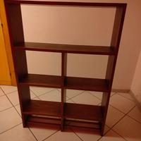libreria in legno arte povera