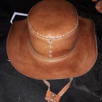 Cappello cuoio western