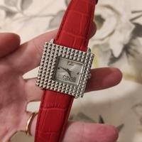 orologio Just Cavalli in acciaio e cinturino pelle