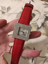 orologio Just Cavalli in acciaio e cinturino pelle