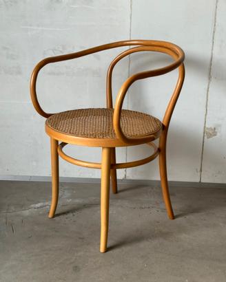 Sedia vintage stile Thonet, tinta rovere
