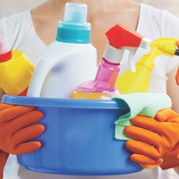 Addetta alla pulizia