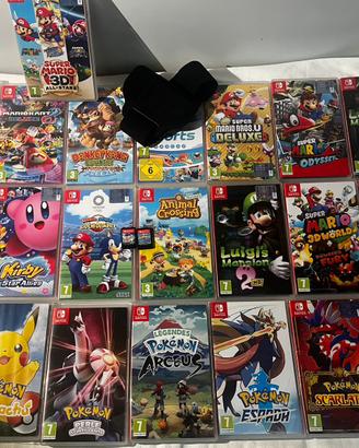 Giochi switch zelda mario pokemon