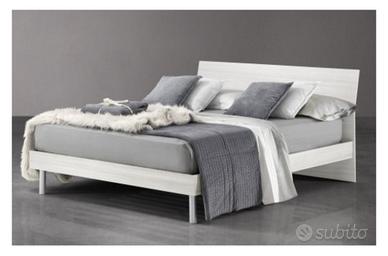 Letto matrimoniale+rete+materasso Memory
