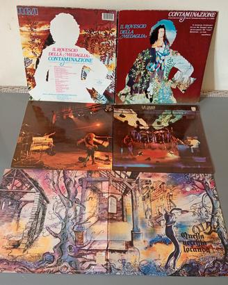 COVER SENZA VINILI Prog Italiano rock metal estero