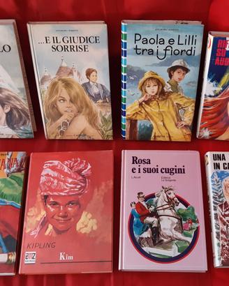 Libri di avventura romanzi anni '70 vintage
