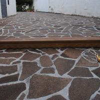 Mantovane  per tende stile antiche con 2 carrelli.