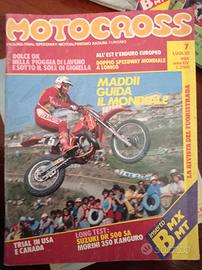 rivista MOTOCROSS numero 7 del 1984