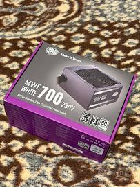 Alimentatore psu PC Cooler Master MWE White 700w