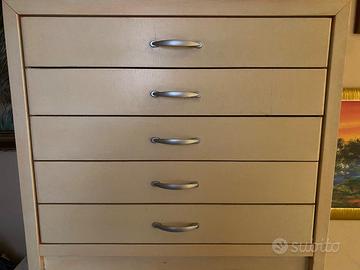 Mobiletto, cassettiera