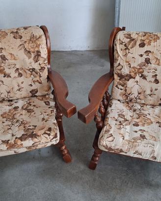 Poltrone in legno