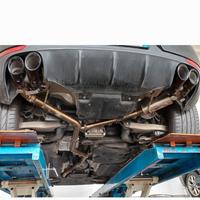 Scarico in titanio per porsche macan