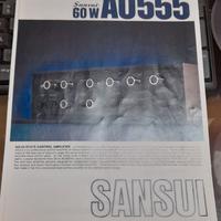 SANSI AU-555 Amplificatore Manuale