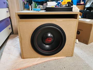 dd audio 715 d2 & amplificatore ground zero