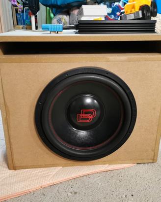 dd audio 715 d2 & amplificatore ground zero