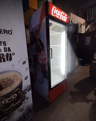 Frigo maxi bibite vetrina  coca-cola cocacola 