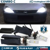 Kit LED CANbus per Opel Combo C Luci Bianco Ghiacc