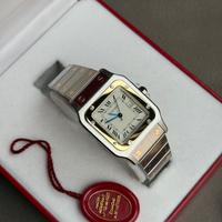 Cartier Santos Carrée ref 2961 medio full set