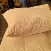 imbottitura in  piuma per cuscini 