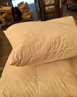 imbottitura in  piuma per cuscini 