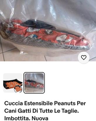 cuccia per animali estensibile
