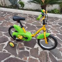 bicicletta per bambino BTwin 14 pollici