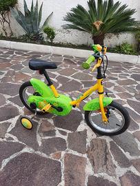 bicicletta per bambino BTwin 14 pollici