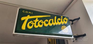 Insegna Totocalcio vintage 