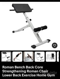 Panca romana lombari addominali