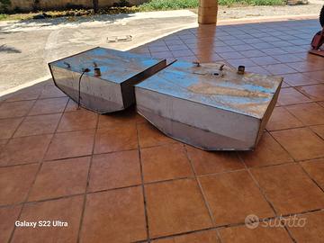 Serbatoio in Alluminio Benzina 190 Lt