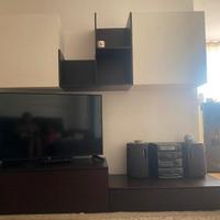 Parete attrezzata TV soggiorno