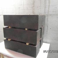 Vasi rettangolari color corten