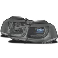 FANALI VOLKSWAGEN VW GOLF 6 08-12 LED GRIGIO FUMÉ